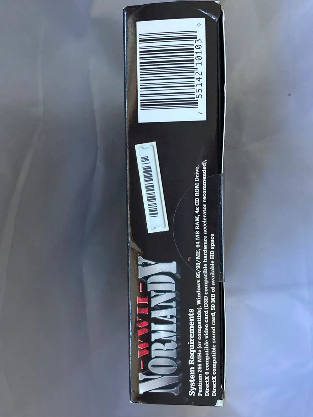 ELITE FORCES:WWII Normandy PC Game Big Box BRAND NEW Original Sealed Tabs 2001
